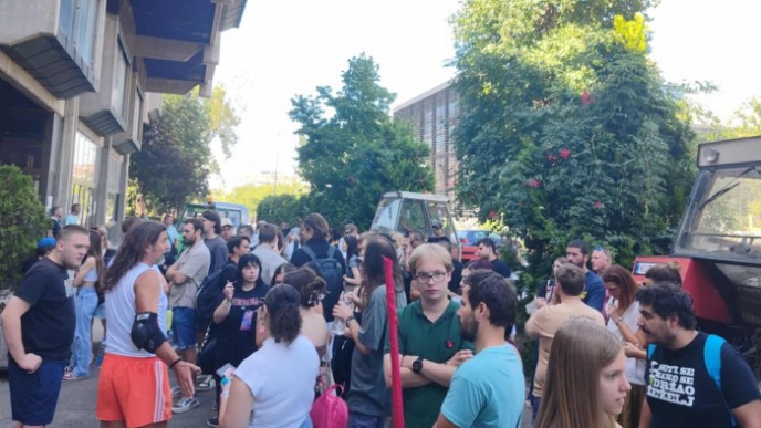 Počelo okupljanje u kampusu